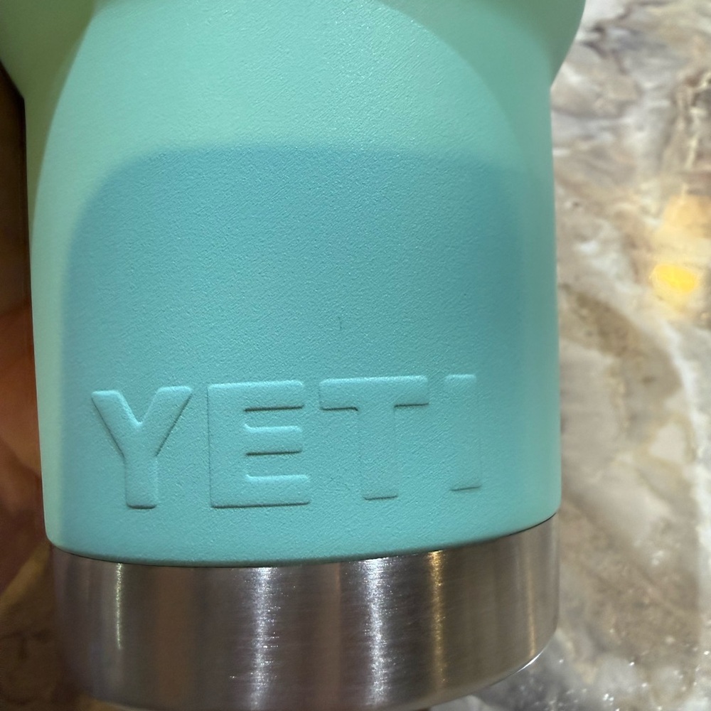 YETI Seafoam Green Tumbler - Picture 3 of 6